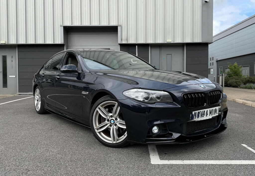 BMW 5 Series 530D M Sport Step Saloon Black