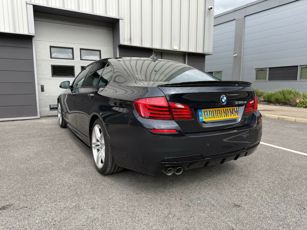 BMW 5 Series 530D M Sport Step Saloon  Black #5