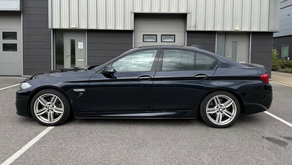 BMW 5 Series 530D M Sport Step Saloon  Black #4