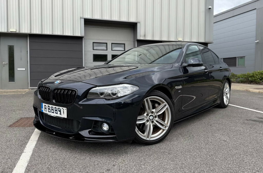 BMW 5 Series 530D M Sport Step Saloon  Black #3
