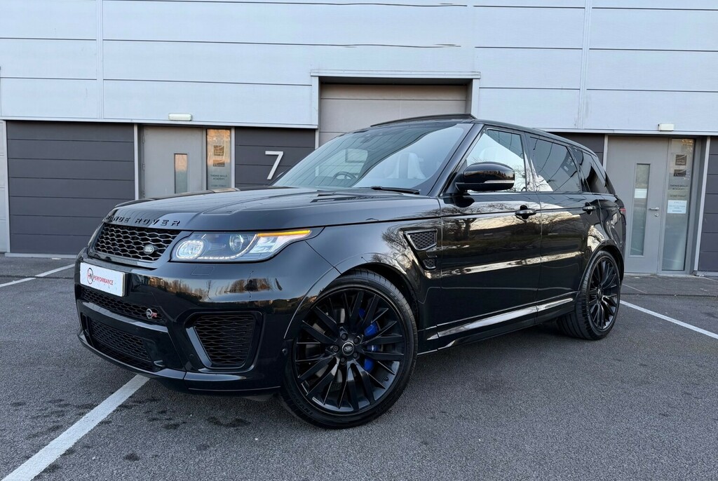Land Rover Range Rover Sport 5.0 V8 S C Svr Estate Black #3