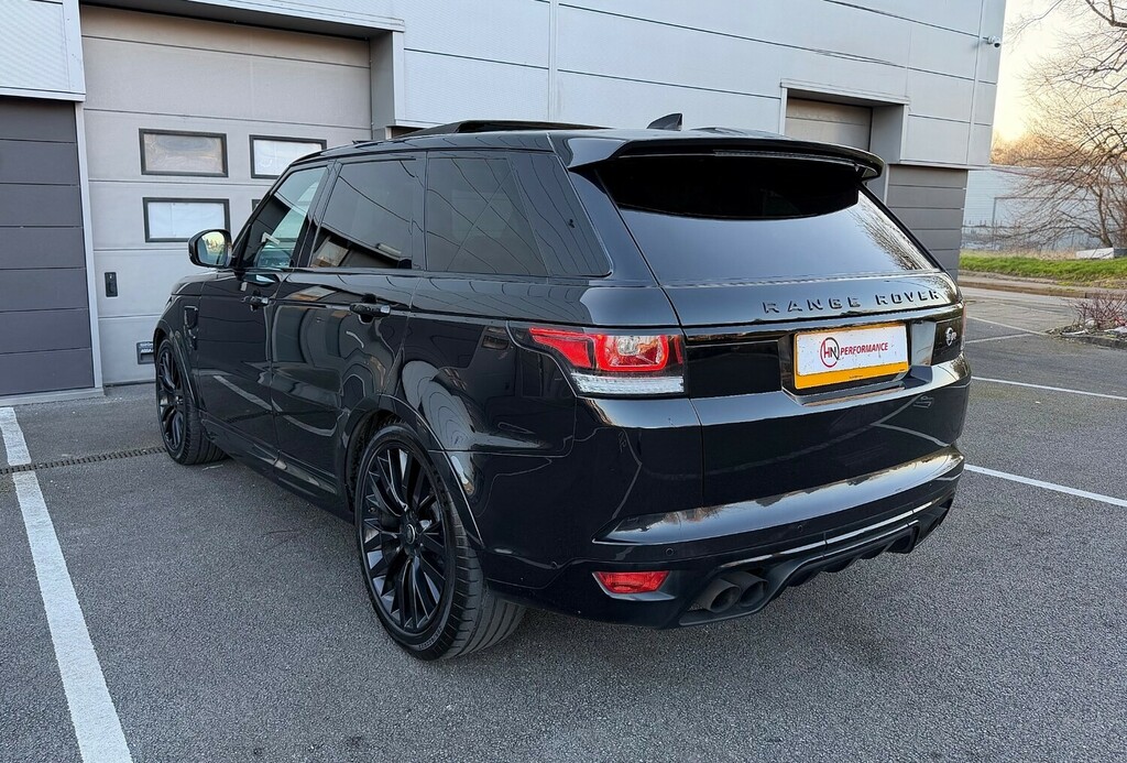 Land Rover Range Rover Sport 5.0 V8 S C Svr Estate Black #6