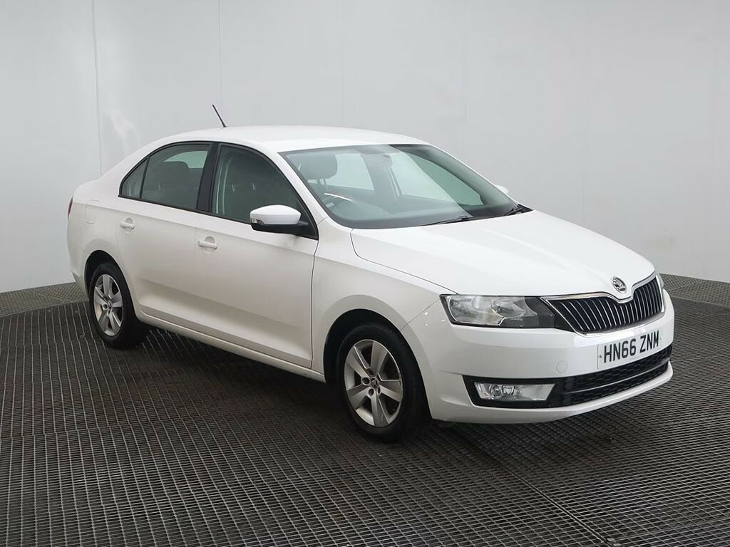Skoda Rapid 1.6 Tdi Cr 115 Se Hatchback White