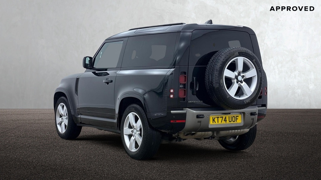 Land Rover Defender 90 D250 X-dynamic Hse Santorini Black KT74UOF Black #2