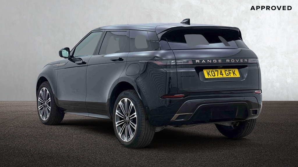 Land Rover Range Rover Evoque P270e Santorini Black KO74GFK Black #2