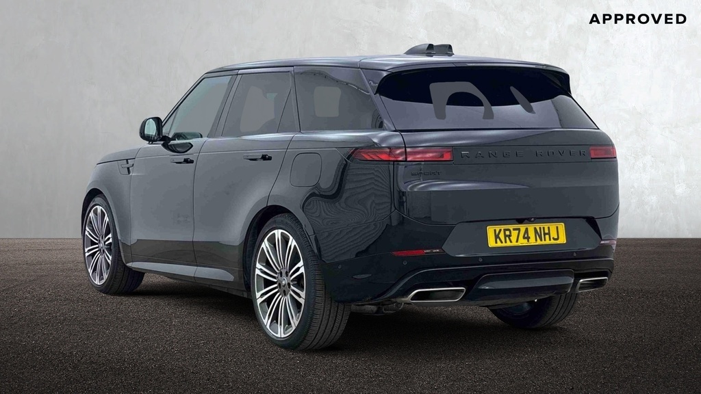 Land Rover Range Rover Sport P460e Dynamic Se Santorini Black KR74NHJ Black #2
