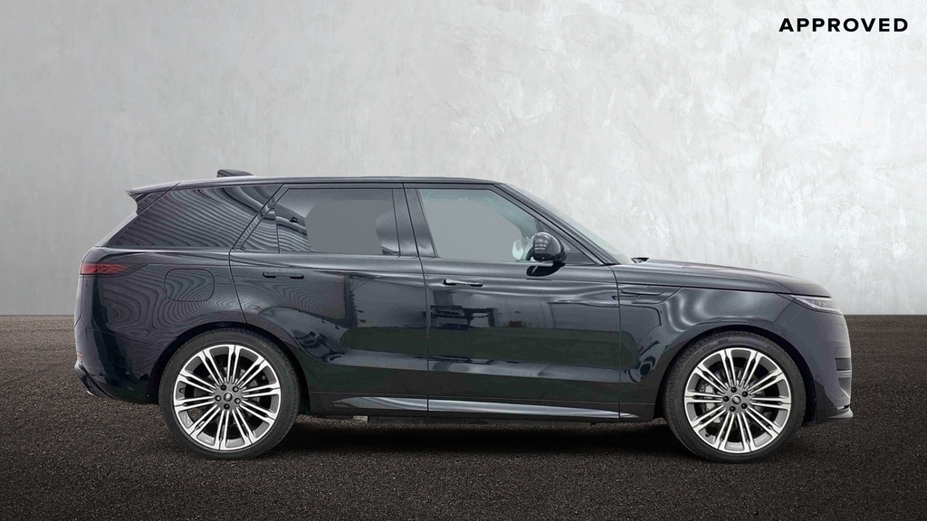 Land Rover Range Rover Sport P460e Dynamic Se Santorini Black KR74NHJ Black #5