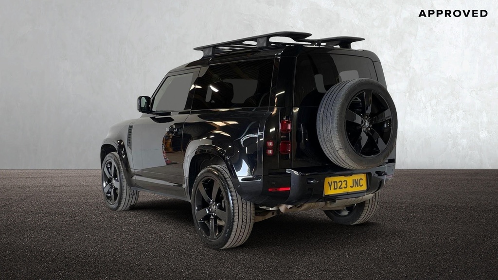 Land Rover Defender 90 D250 X-dynamic Hse Santorini Black YD23JNC Black #2