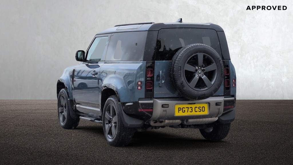 Land Rover Defender 90 D250 X-dynamic Hse Tasman Blue PG73CSO Blue #2