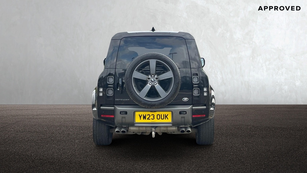 Land Rover Defender 110 P525 V8 Santorini Black YW23OUK Black #6
