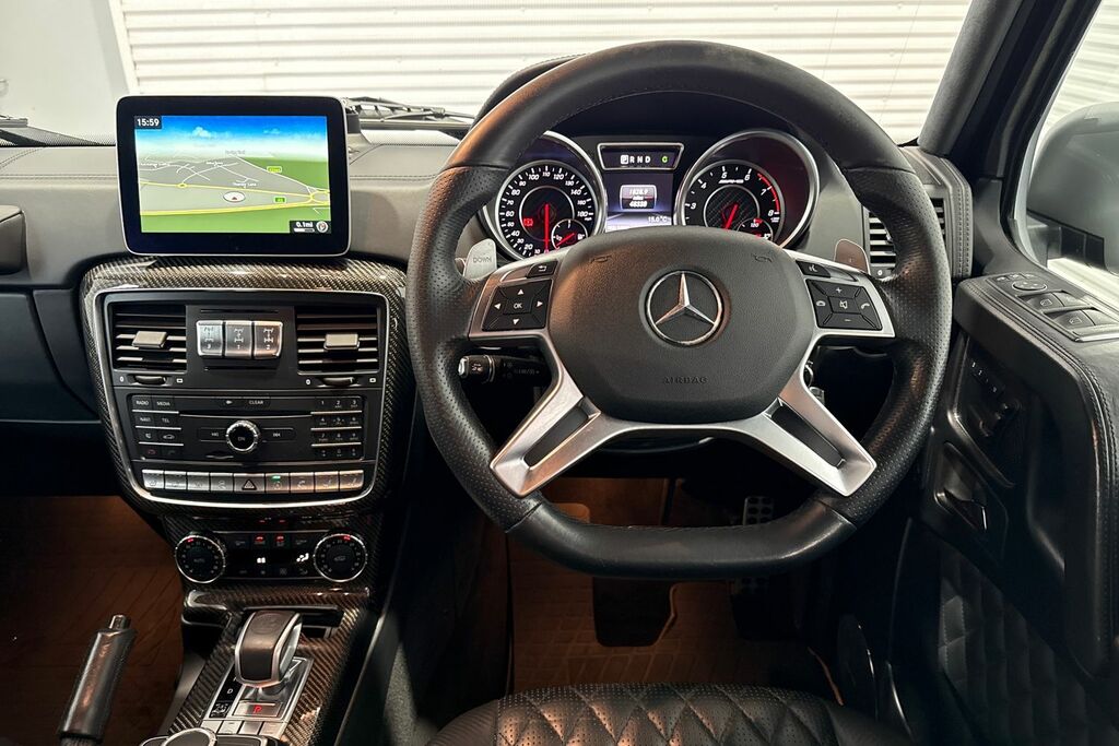 Mercedes-Benz G Class 5.5 G63 V8 Biturbo Amg Suv Spds7gt 4Wd White #11