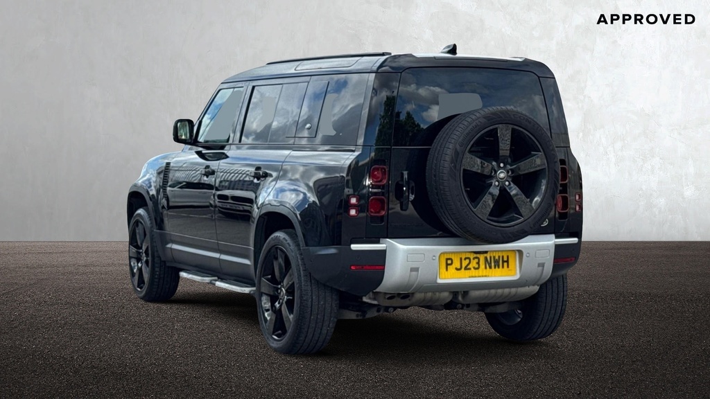 Land Rover Defender 110 D250 Hse Santorini Black Black #2