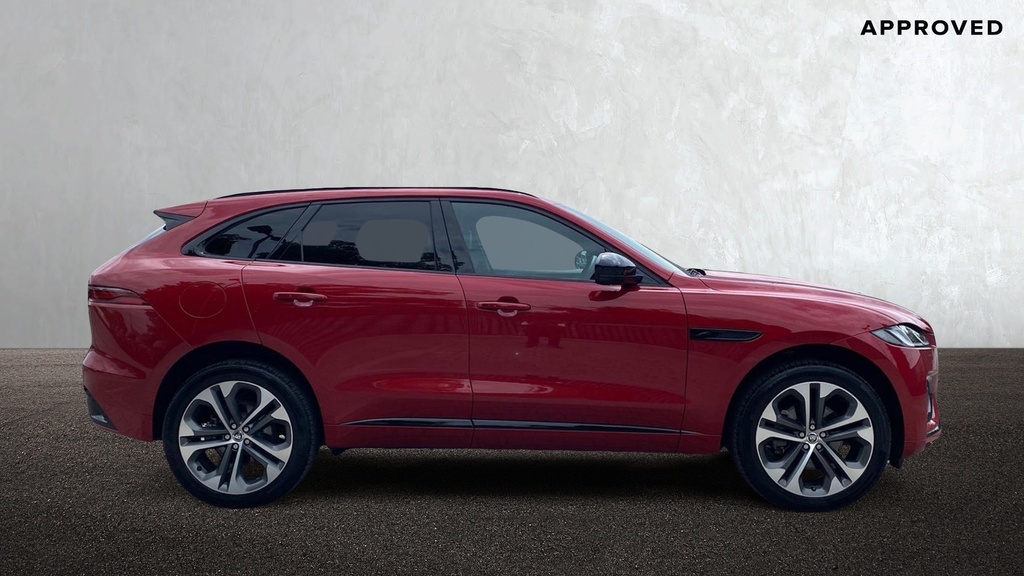 Jaguar F-Pace D200 R-dynamic Hse Black 90Th Anniversary Edition Red #5