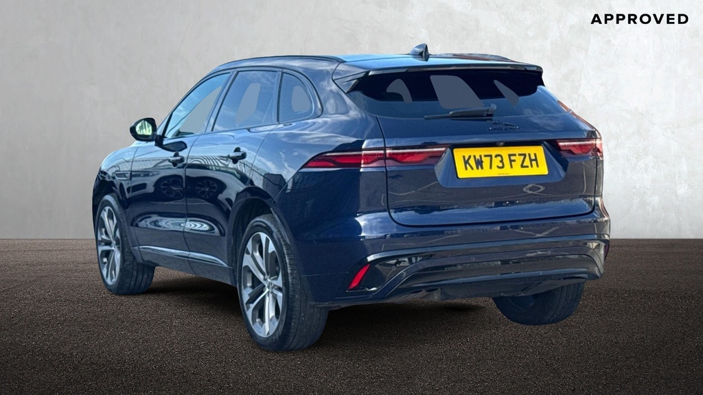 Jaguar F-Pace D200 R-dynamic Hse Black Portofino Blue Blue #2