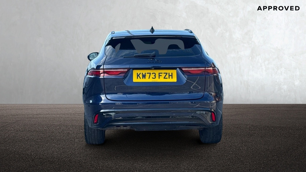 Jaguar F-Pace D200 R-dynamic Hse Black Portofino Blue Blue #6