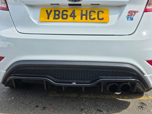 Ford Fiesta Ecoboost St-3 Hatchback YB64HCC White #4