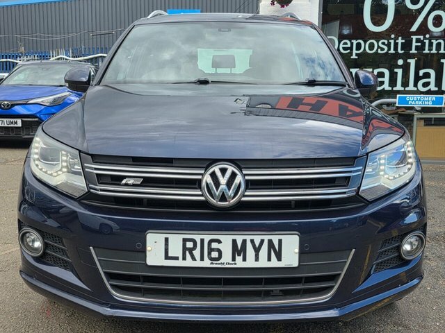 Volkswagen Tiguan Tdi Bluemotion Tech R-line Blue #5