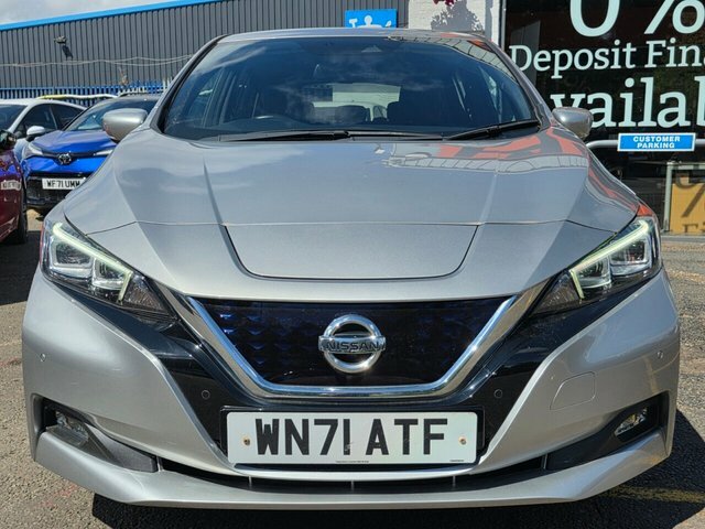 Nissan Leaf Tekna Hatchback Silver #5