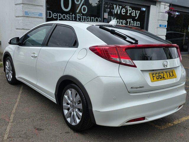 Honda Civic 1.8 Civic I-vtec Ex Gt White #8