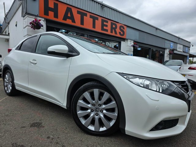 Honda Civic I-vtec Ex Gt Hatchback White