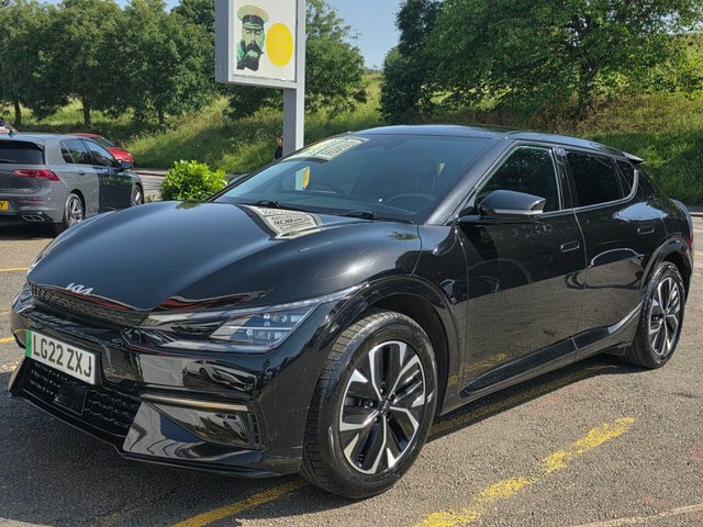 Kia EV6 Gt-line Hatchback Black #5