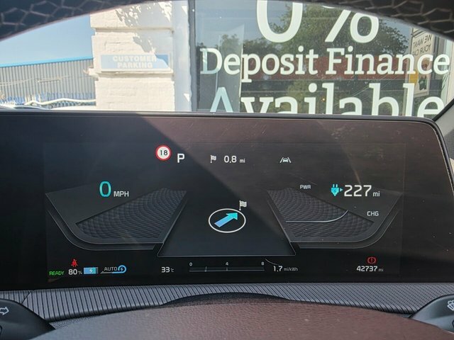 Kia EV6 166Kw Air 77.4Kwh 2022 Black #34