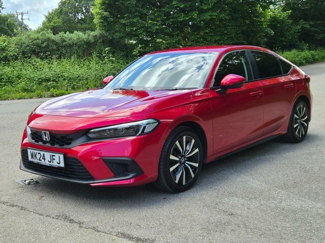 Honda Civic 2024 2.0 H I-mmd Elegance Hatchback Hyb WK24JFJ Red #2