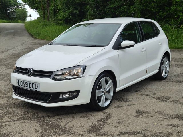 Volkswagen Polo 2010 1.4 Sel Hatchback Dsg Euro 5 85 P White #2