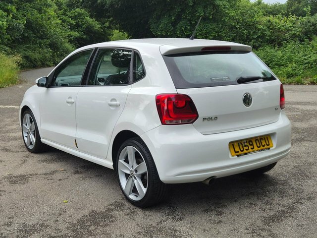 Volkswagen Polo 2010 1.4 Sel Hatchback Dsg Euro 5 85 P White #4