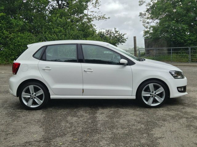 Volkswagen Polo 2010 1.4 Sel Hatchback Dsg Euro 5 85 P White #6