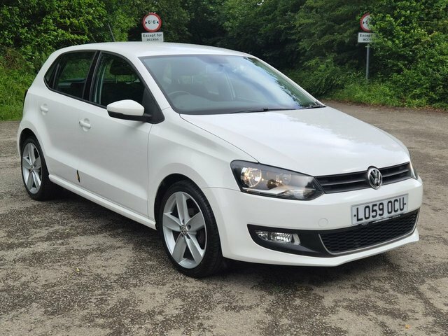 Volkswagen Polo 2010 1.4 Sel Hatchback Dsg Euro 5 85 P White