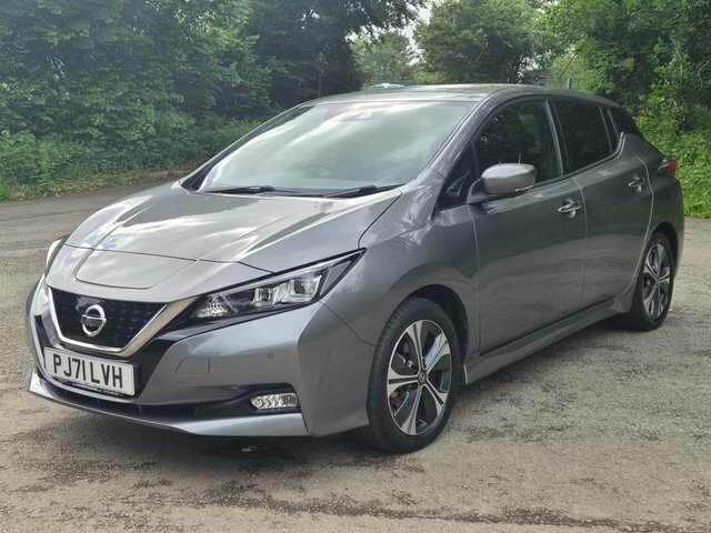 Nissan Leaf 2021 40Kwh Tekna Hatchback 150 PJ71LVH Grey #2