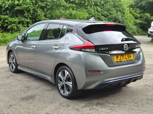 Nissan Leaf 2021 40Kwh Tekna Hatchback 150 PJ71LVH Grey #4