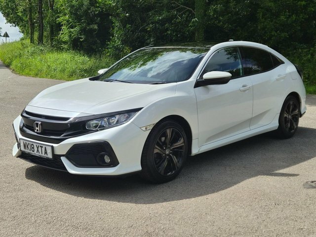 Honda Civic 2018 1.0 Vtec Turbo Ex Hatchback WK18XTA White #2