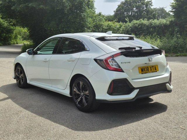 Honda Civic 2018 1.0 Vtec Turbo Ex Hatchback WK18XTA White #3