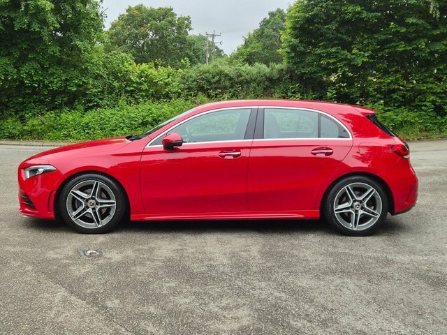 Mercedes-Benz A Class 2018 1.3 A200 Amg Line Premium Hatchback Pet CV68VFS Red #5