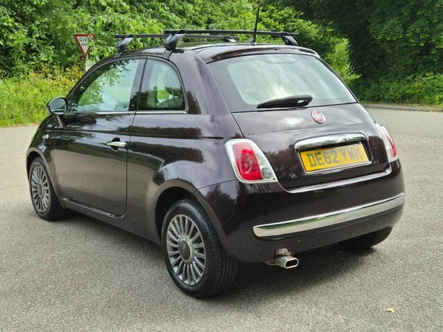 Fiat 500 2012 1.2 Lounge Hatchback Dualogic Euro Blue #3