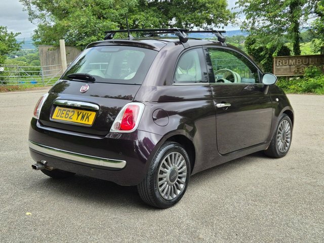 Fiat 500 2012 1.2 Lounge Hatchback Dualogic Euro Blue #4