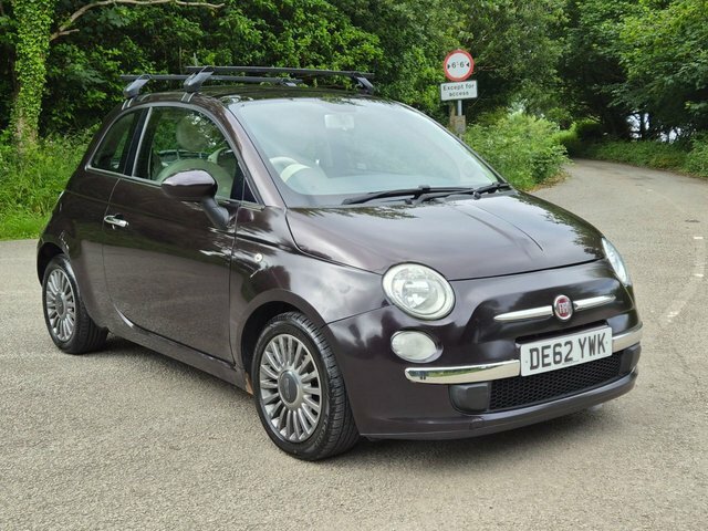 Fiat 500 2012 1.2 Lounge Hatchback Dualogic Euro Blue