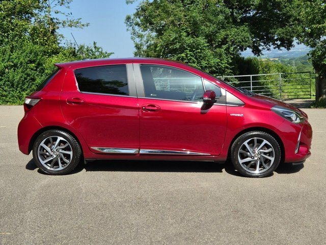 Toyota Yaris 2017 1.5 Vvt-h Excel Hatchback Hybrid E WL17FWB Red #5