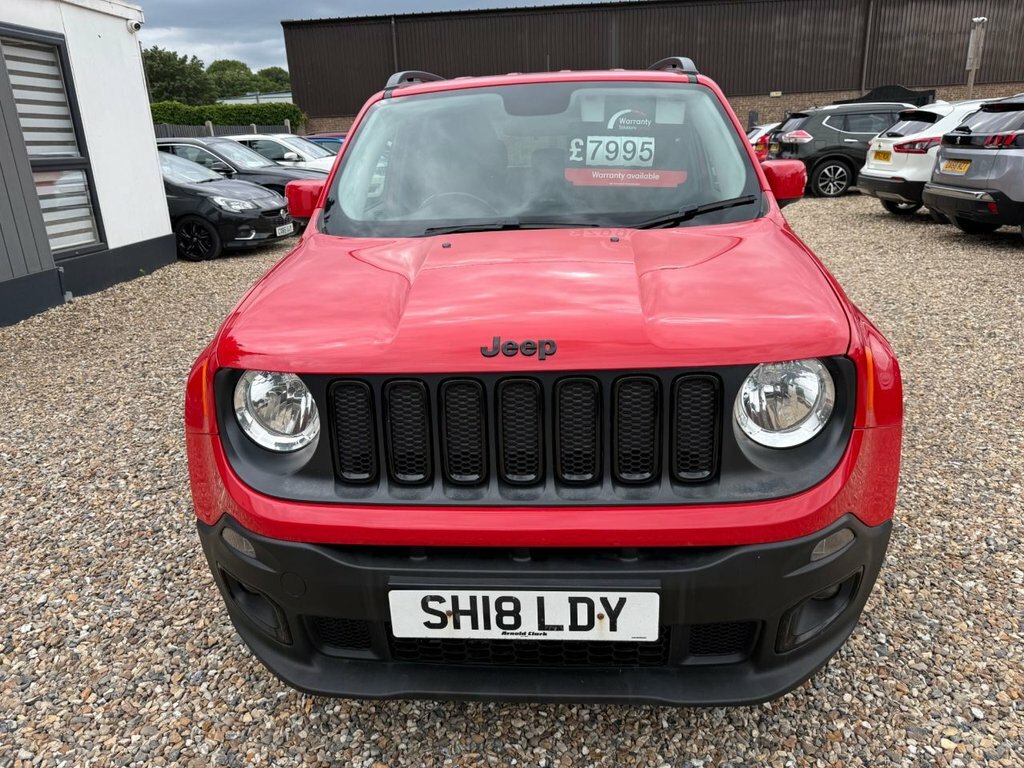 Jeep Renegade 1.6L Night Eagle Ii Red #3