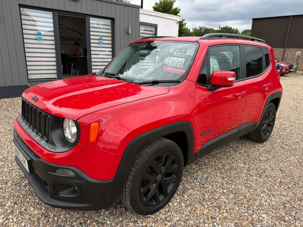 Jeep Renegade 1.6L Night Eagle Ii Red #4