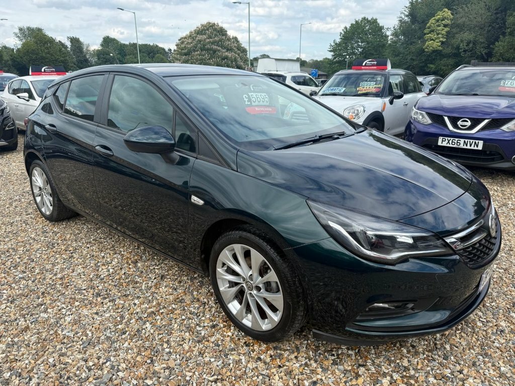 Vauxhall Astra 1L Tech Line Nav DP68UWN Green #2