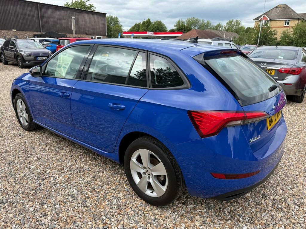 Skoda Scala 1L Se Blue #5