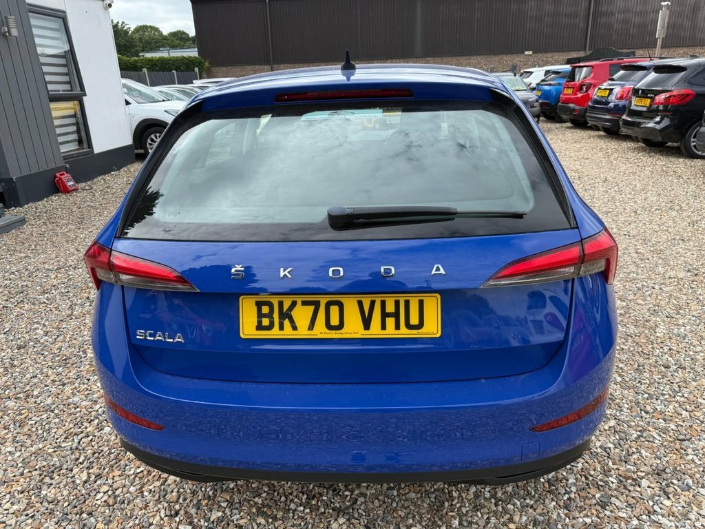 Skoda Scala 1L Se Blue #6