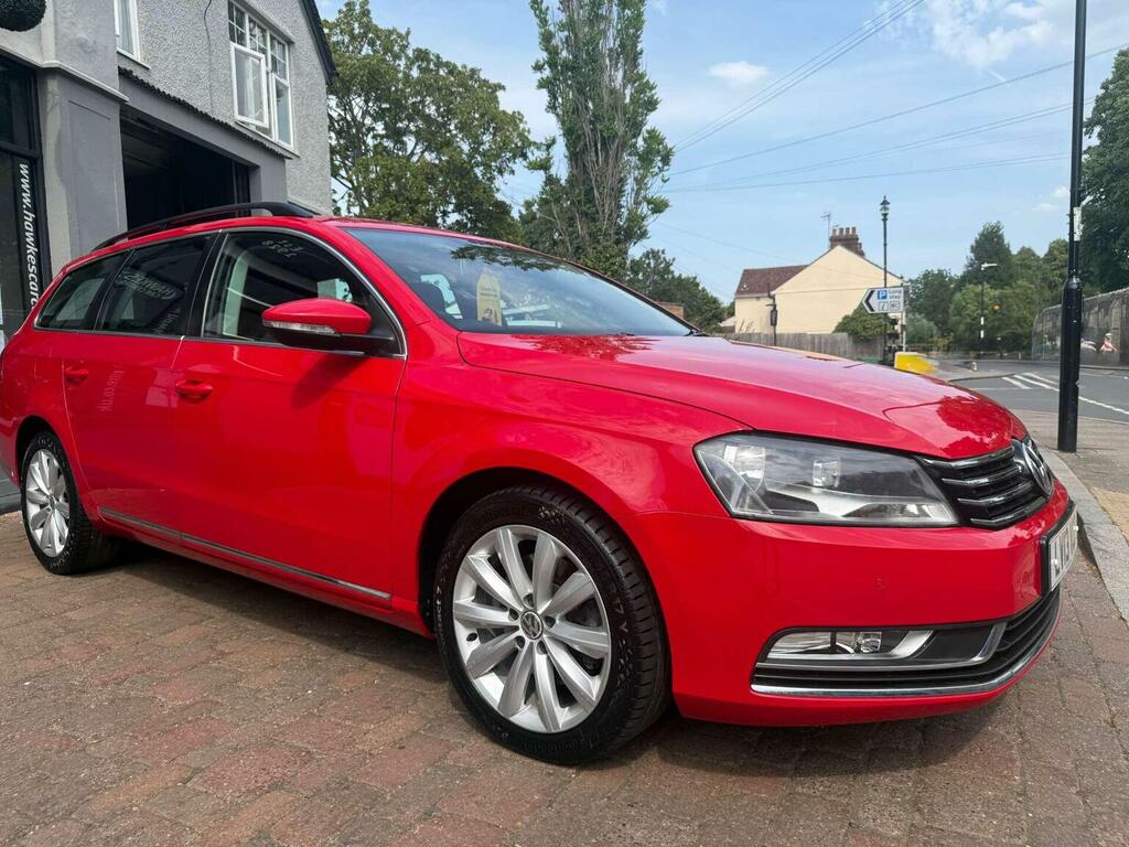 Volkswagen Passat Estate 1.6 Tdi Bluemotion Tech Highline Euro 5 S LV13VOP Red #5