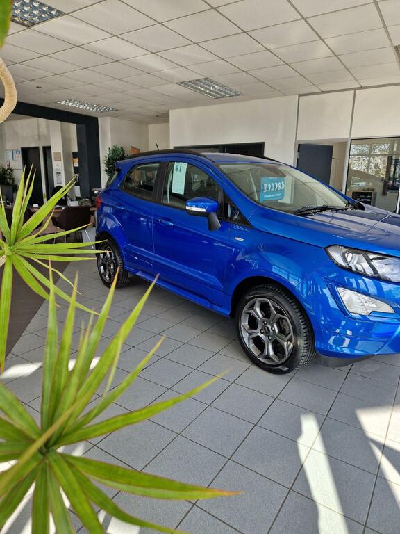 Ford Ecosport Suv 1.0T Ecoboost St-line Euro 6 Ss 20227 DV72FWS Blue #2