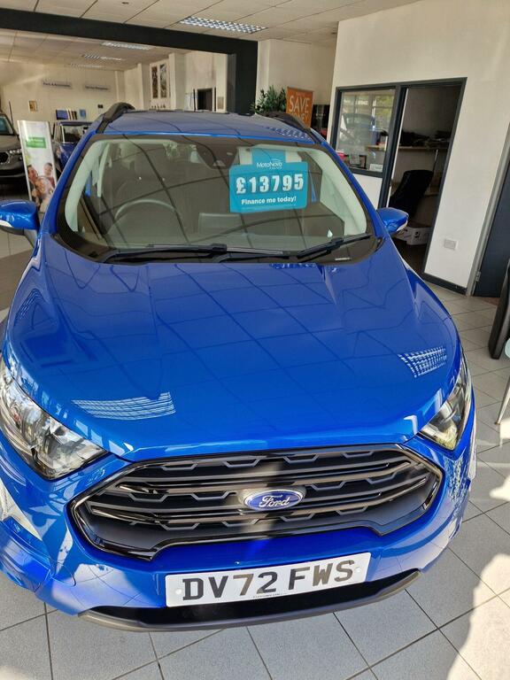 Ford Ecosport Suv 1.0T Ecoboost St-line Euro 6 Ss 20227 DV72FWS Blue #3