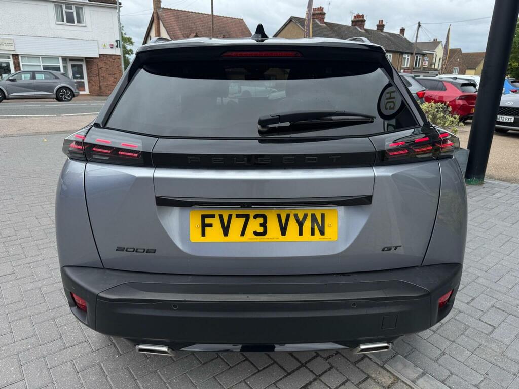 Peugeot 2008 Suv 1.2 Puretech Gt Eat Euro 6 Ss 202473 FV73VYN Grey #6