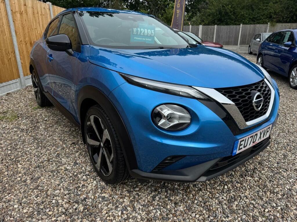Nissan Juke Suv 1.0 Dig-t Tekna Euro 6 Ss 202070 EU70XVP Blue #5